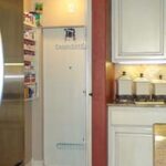 A hidden FamilySAFE safe room in a home