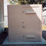 Outdoor custom tornado shelter