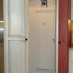 A FamilySAFE safe room hidden in a home
