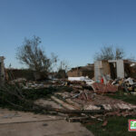 FamilySAFE storm shelters after a large natural disaster