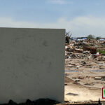 A storm shelter from FamilySAFE Shelters still standing strong