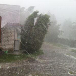 Hail storm