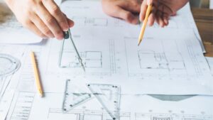 Blueprint design of custom safe room