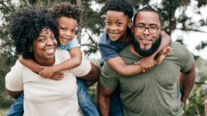 A happy family