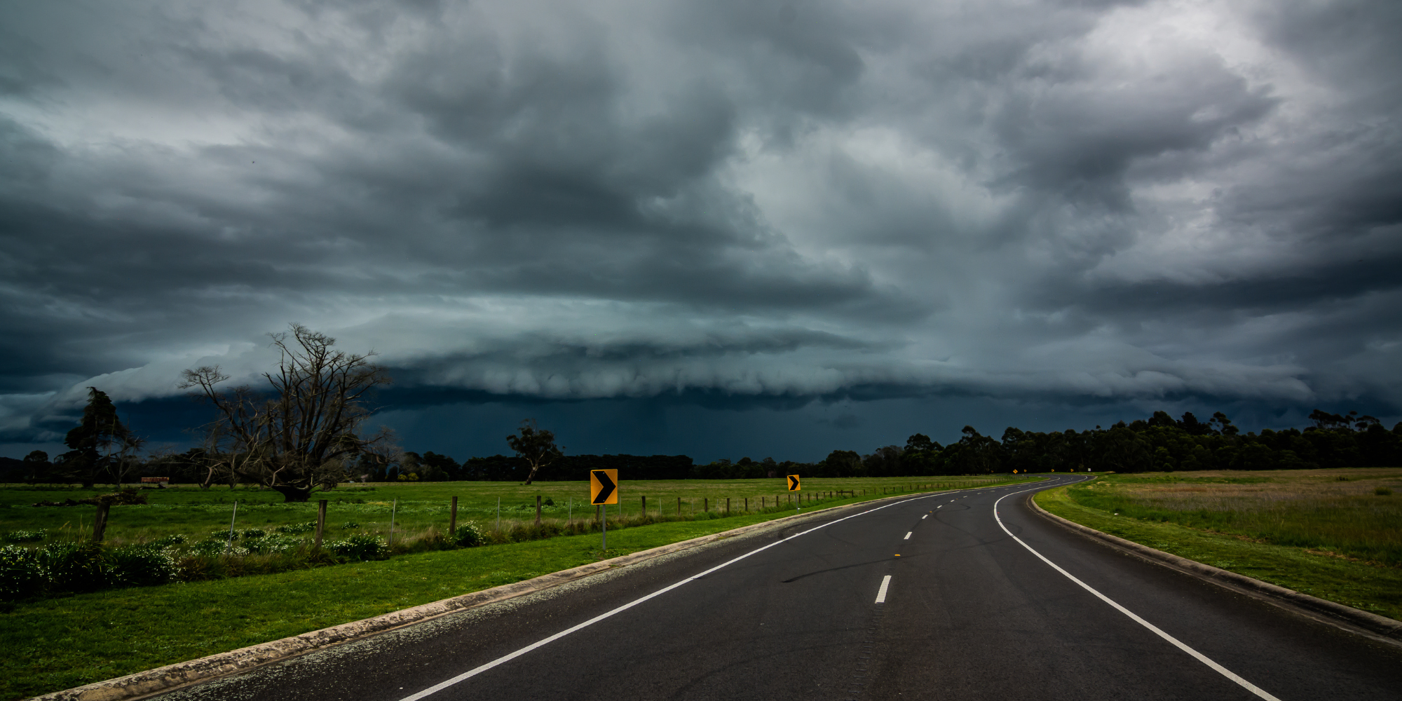 incoming storm.