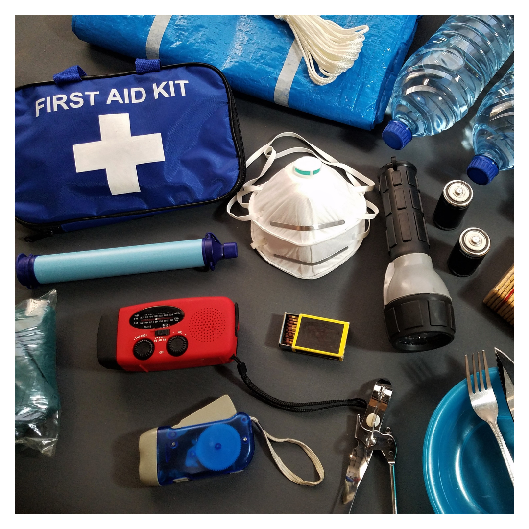 First aid kit and supplies