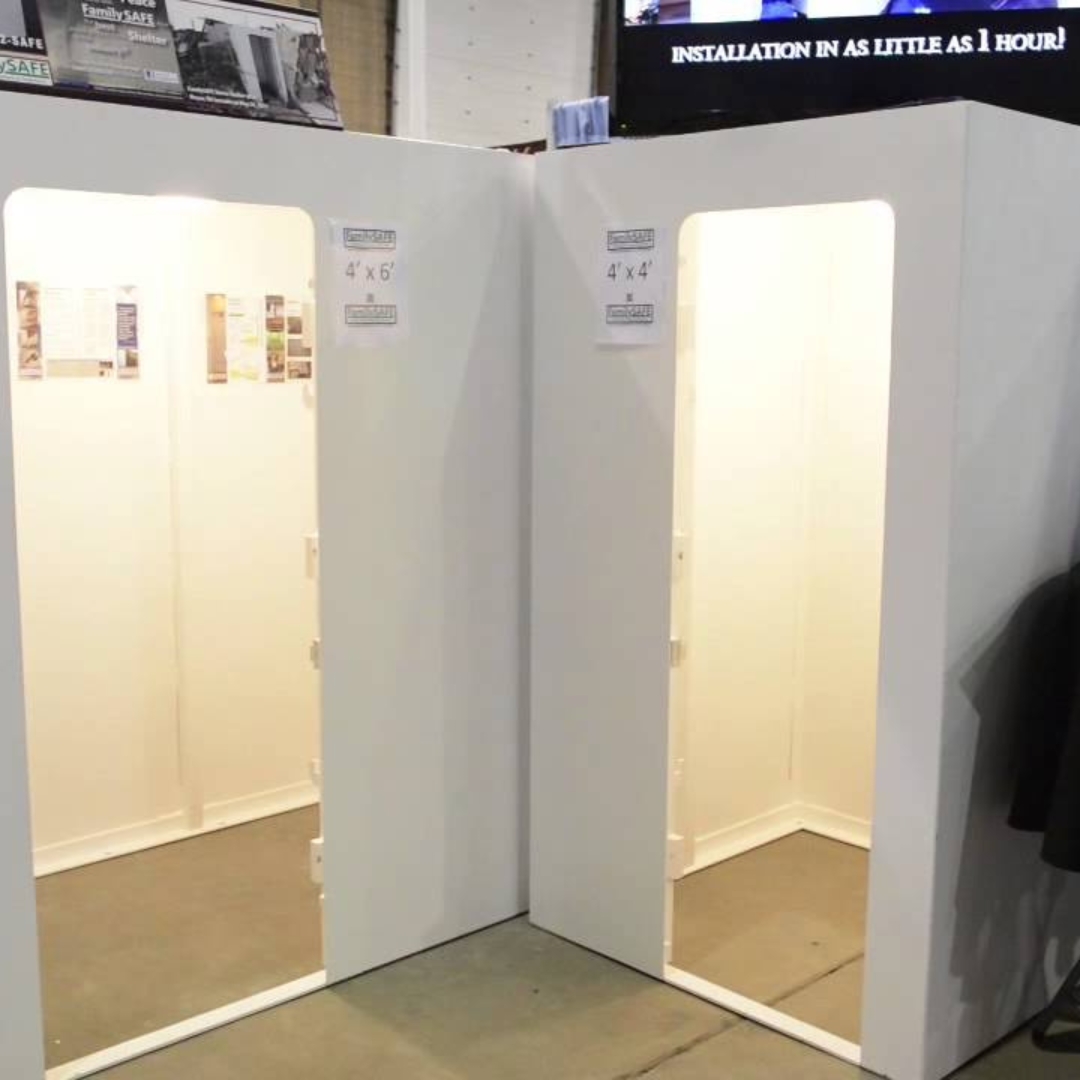 FamilySAFE shelters in two sizes