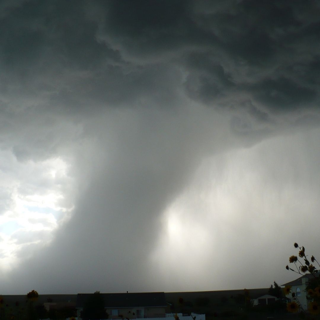 large, formed tornade