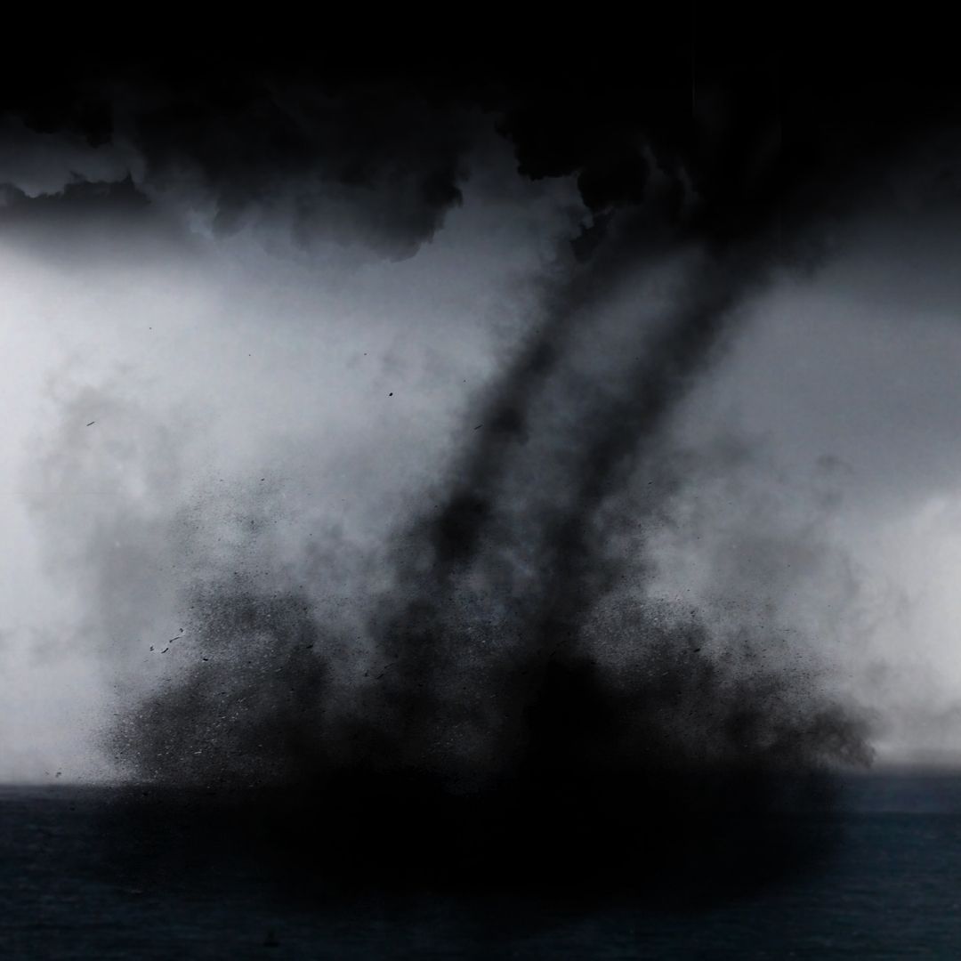 two tornados formed side by side