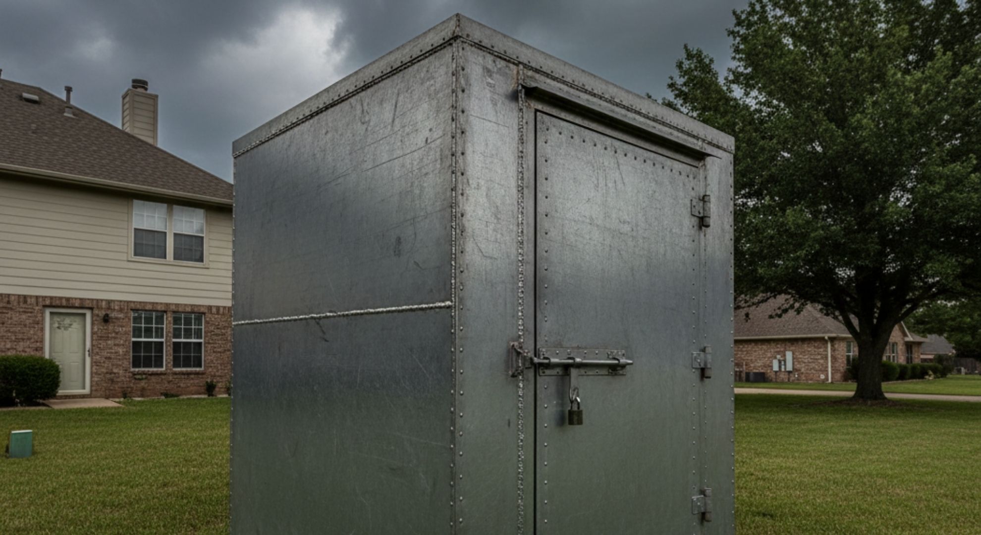 Above ground shelter.