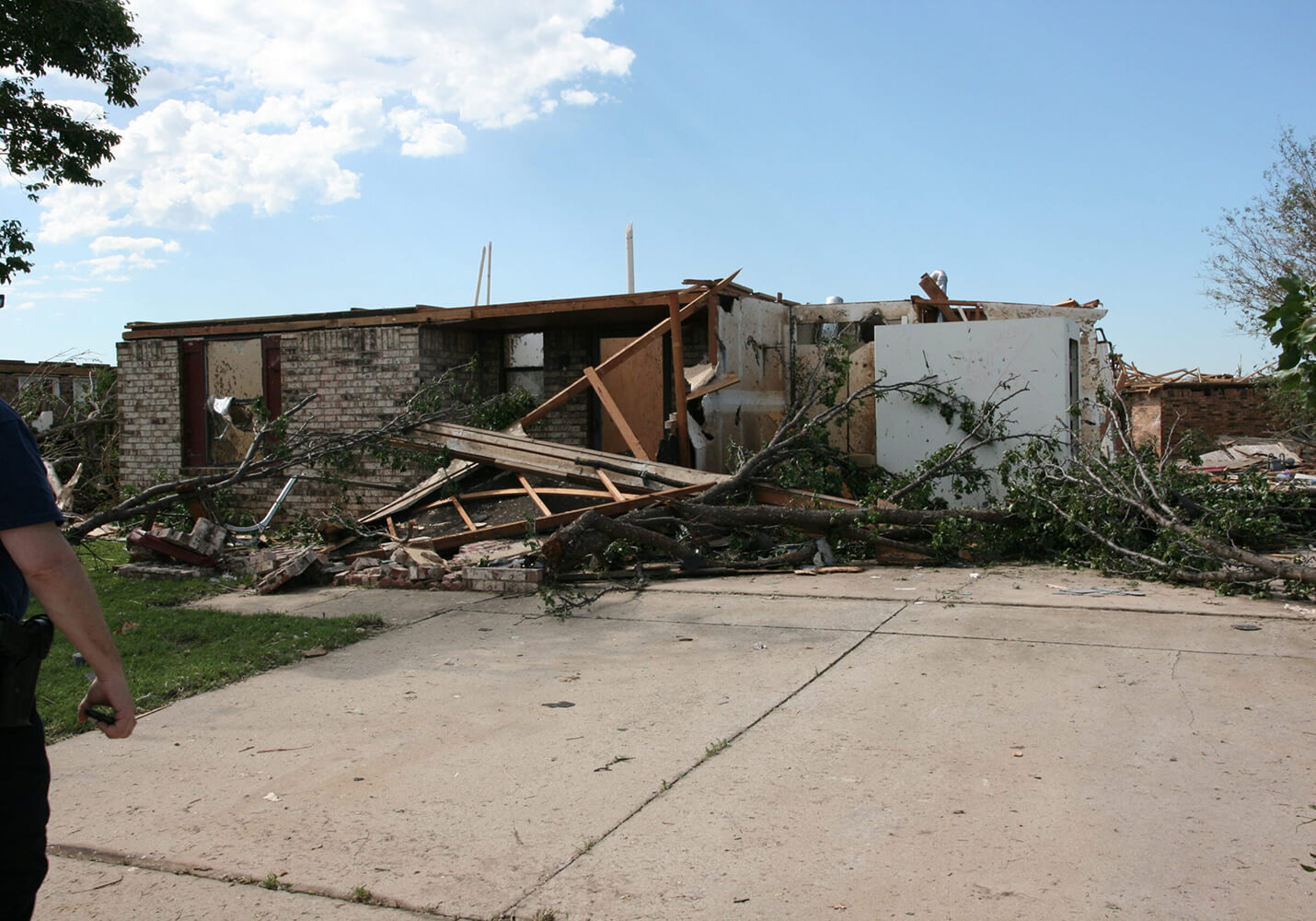 family safe storm shelter after tornado