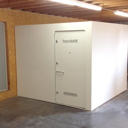 Custom commercial storm shelters